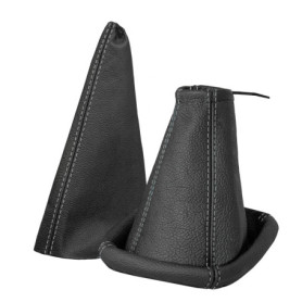 Soufflet de levier de vitesse et soufflet de frein à main compatibles avec Opel Corsa C année de construction 2000-2006 Accessoi