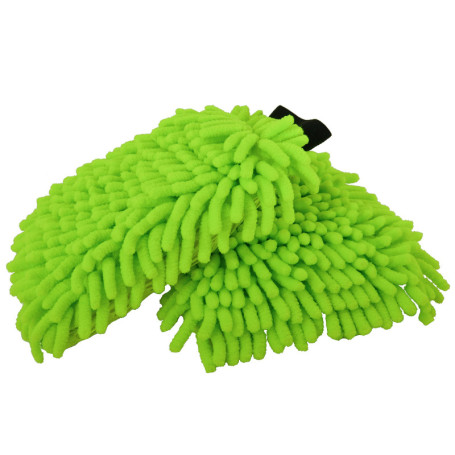 2 x Gants en Microfibre pour Le Nettoyage de Voiture, Moto, vélo ou Bateau.