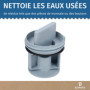 Filtre à peluches pour machine à laver - Convient comme le numéro de pièce d'origine 00647920 - Passoire anti-peluches pour dive
