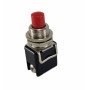 Bouton poussoir 4 A, 250 V, 8 A 125 V (6 V 9 V 12 V 24 V CC) - Broche de traction de retour à ressort - Montage du trou 12 mm - 