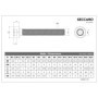 SECCARO Lot de 20 vis cylindriques M10 x 70 mm, en acier inoxydable V2A VA A2, DIN 912 / ISO 4762, à six pans creux, filetage co