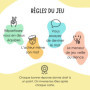 Rabano Art Jeu de mimes pour Enfants | Jeu éducatif et Cadeau pour Filles et garçons | Jeux à partir de 4, 5, 6, 7, 8, 9 Ans | C
