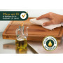 Woolf & Woods Planche à découper en bois extra épaisse - Produit naturel pur en acacia - Durable - Non traité - Planche de cuisi