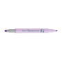 Pentel - Marcador fluorescente de doble punta en color violeta pastel, excelente para resaltar.