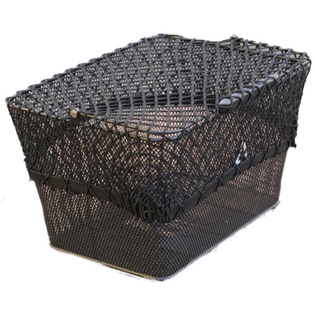 VELORO Filet à bagages pour vélo - Stable et flexible - Parfait pour les paniers de vélo arrière - Convient pour porte-bagages e