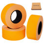 SKIR'CO (4 rouleaux) Etiquettes Prix Pistolet 21 x 12 mm couleur orange, Etiquettes Prix, 4000 Autocollants Prix