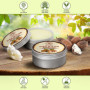 Beurre de Karité Pur 200g Non Raffiné - Naturel - Pressé à Froid - Africain Shea Butter - Ghana - Idéal pour Cheveux - Peau - Vi