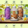 Sel de Bain Set Lavande & Coco & Bois de Santal 3х600g - Huile de Lavande Essentielle - Huile de Noix de Coco - Huile Essentiell