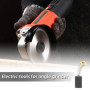 Lot de 2 paires de balais de carbone universels 20 x 12 x 6 mm pour meuleuses d'angle moteur électrique