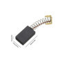 Lot de 2 paires de balais de carbone universels 20 x 12 x 6 mm pour meuleuses d'angle moteur électrique