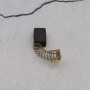 OTOTEC 2 Paires Balais de Charbon Moteur 7mmx11mmx17mm/18.5mm Compatible avec Hitachi 999033 999043 981612Z 999073 DeWalt 514003