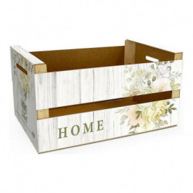 Boîte de rangement Confortime Home Brille Fleurs (36 x 26,5 x 17 cm) 41,99 €