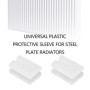 OTOTEC Lot de 20 inserts anti-vibrations pour radiateur, 10 x 14 mm, supports de radiateur pour plaque de radiateur, crochets de
