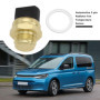 OTOTEC Capteur de Température de Ventilateur de Radiateur Automobile à 3 Broches avec Rondelle Compatible avec VW Caddy 1 82-92 