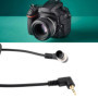OTOTEC Câble déclencheur à distance pour appareil photo Nikon D850 D5 D500 D4s D4 D810 D800 D800E 2,5 mm-N1