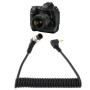 OTOTEC Câble déclencheur à distance pour appareil photo Nikon D850 D5 D500 D4s D4 D810 D800 D800E 2,5 mm-N1