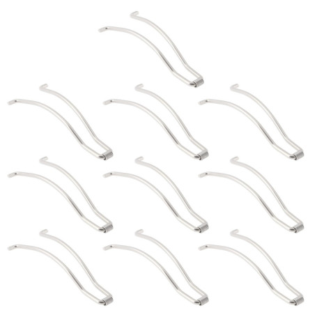OTOTEC Lot de 10 ressorts de rechange de 40 mm pour pinces à ongles pour la plupart des coupe-ongles d'orteils d'une longueur de