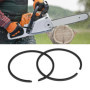 OTOTEC 4 Segments de Piston Diamètre Extérieur 34 Mm X épaisseur 1,2 Mm Compatible avec Stihl Tondeuses
