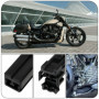 EMSea 2 Connecteurs Lot de Et Bornes de Moto Prise Audio Prise Tweeter Auto174463-2 173631-1 Compatible avec Ha-rley Davidson No