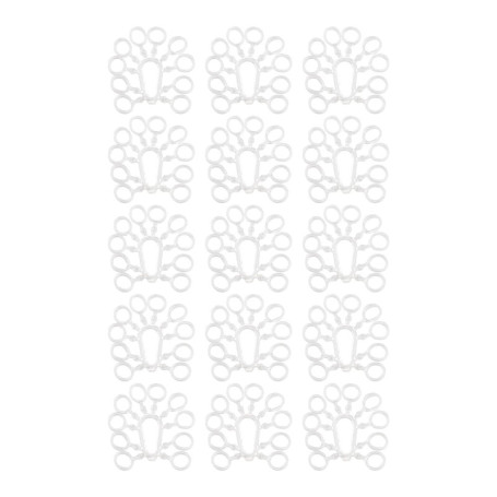 YINETTECH 150pcs Granulés Bandes d'appâts Élastique Support de Plates-Formes Pêche Match de Terminal Grossier Matériel 6mm pour 