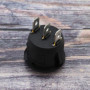 YINETTECH 10pcs Iterrupteur à Bascule SPDT AC 10A/125V 6A/250V 3 Broches 3 Positions on/Off/on Snap-in Voiture Interrupteur à Ba