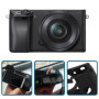 YINETTECH Coque de Protection en Silicone Anti-Rayures pour Appareil Photo numérique Sony Alpha A6000 ILCE-6000 Noir 12 x 7 x 2,