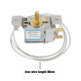 YINETTECH 1x Thermostat de Réfrigérateur Congélateur Contrôleur de Température Froide 220V-250V Bornes à 2 Broches Thermostat de