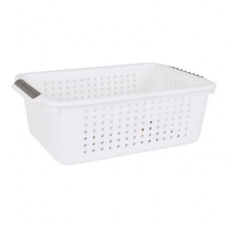 Panier Multi-usages Confortime Blanc Plastique (30,7 x 20,5 x 10 cm) 17,99 €