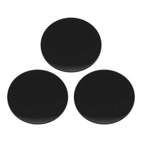 VGOL Lot de 3 Coussinets adhésifs pour Tableau de Bord - Double adhésif - Compatible avec caméra embarquée GPS - Support de télé