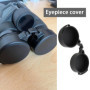 VGOL 2 Pièces 41-42mm Couvercle d'oculaire Caoutchouc Couvercle Protection Contre Pluie Jumelles Lentille Oculaire Accessoires d