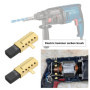 VGOL Lot de 2 Paires de Balais de Charbon Compatibles avec Bosch GBH 2-18, PBH 2000, 2800, 2900, 3000 FRE Perceuse à Percussion 