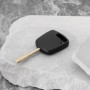 VGOL Lot de 2 Clés de Transpondeur FO21 Noires pour Clé de Voiture Lame de Clé de Voiture Compatible avec Ford Escort Fiesta Mon