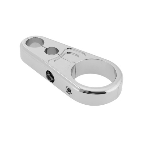 VGOL 1 Pièce de Serrage de Câble de Frein d'embrayage de Moto 25mm de Remplacement de Serre-câble de Guidon Compatible avec Davi