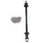 Moyeux de de Neige de Montagne Allongés 240Mm Essieu Arrière Renforcé Essieu Solide Arbre Arrière Accessoire