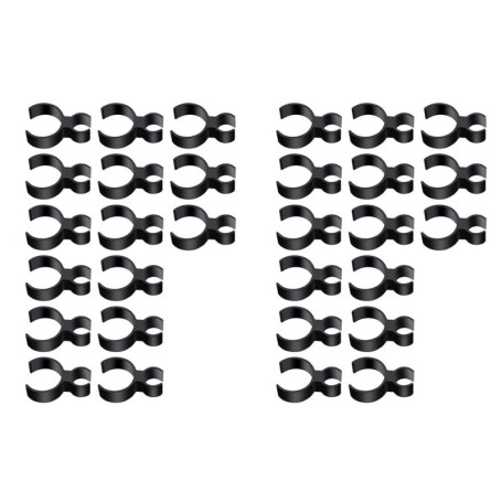 Giyofom 30 PièCes SéRies Bouteille de Champagne Paillettes Support Unique Clips de SéCurité Pinces à Bouteille pour Bougie FêTes