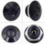 Tagtight Lot de 6 Aluminium Vehicle Hood Pins-Quick Release Lock Loquet Bumper, License Plate Lock Clip, Push Button Bonnet