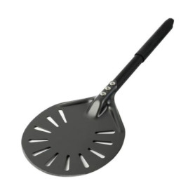 Giyofom Pelle à Pizza Tournante avec Long Manche en Aluminium Antiadhésif pour Pelle à Pizza, Palette Résistante Aux Rayures