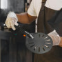 Giyofom Pelle à Pizza Tournante avec Long Manche en Aluminium Antiadhésif pour Pelle à Pizza, Palette Résistante Aux Rayures