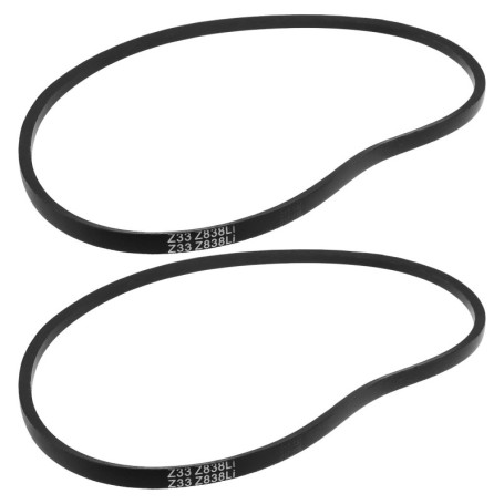 ECSiNG Courroie Trapézoïdale 2 Pièces 22431-VG4-B50 Compatible avec Honda HRB 536 C Compatible avec IZY 53
