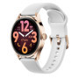 Ice-Watch - Ice Smart 3.0-1.2 Rose-Gold White AMOLED GPS - Montre connectée Ronde Rose-Gold pour Femme avec Bracelet en Silicone