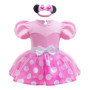 Lito Angels Deguisement Costume Robe Princesse Minnie avec Bandeau pour Bebe Filles Taille 0-3 mois