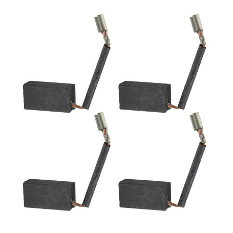 eMagTech 2 Paires Balais de Charbon D73 pour Tondeuse à Gazon 6x9x17.5mm Compatible avec Bosch Rotak 43 34 Ergoflex Tronçonneuse