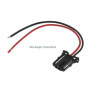 ECSiNG Lot de 2 connecteurs à 2 broches compatibles avec VW Audi Skoda Seat 3B0972702 1J0971972 - Faisceau de câble LED pour por