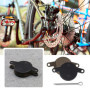 ECSiNG 2 Paires Plaquettes de Frein à Disque de Vélo Semi-métalliques en Résine Compatibles avec Magura Clara 3.1 3.2 Louise 3.1