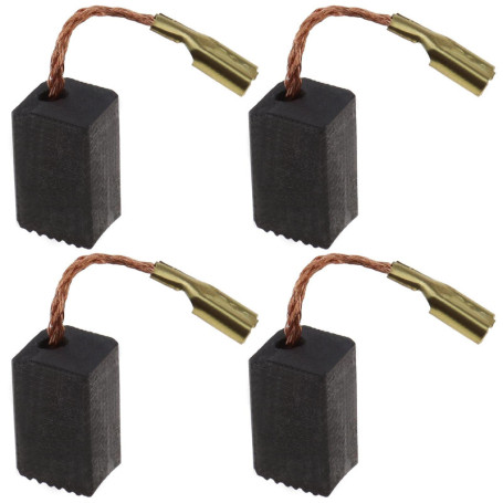 ECSiNG 2 Paires Balais de Charbon pour Meuleuse d'angle 6.3x8x13.5mm Compatible avec Ryobi EAG950RB EAG750RS 115 125 D54 Pièce d