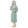Arus Pandora, Peignoir de bain, longueur mollet, taille femme: XL, taille unisexe: L-XL, Vert clair