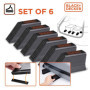 BLACK+DECKER Blocs de Rangement de Coffre - Ensemble de 6 - Organisateur de Coffre - pour Valises, Cartons de Déménagement, Cour