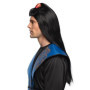 Boland 85063 - Perruque Samouraï pour adultes, coiffure en cheveux synthétiques pour une fête à thème ou le carnaval, accessoire