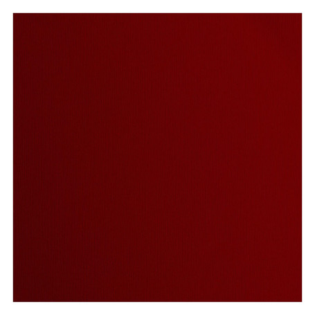 vaessen creative Florence Papier Cartonné, Rouge (Rubis), 216g, Carré, 30,5 x 30,5 cm, 20 Feuilles, Surface Texturée, pour Peind
