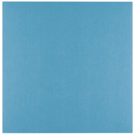 Florence Papier Cartonné en Lin Bleu 250 g – Papier Scrapbooking 30,5 x 30,5 cm – Mountain Lake – Papier Cartonné Couleur – Invi